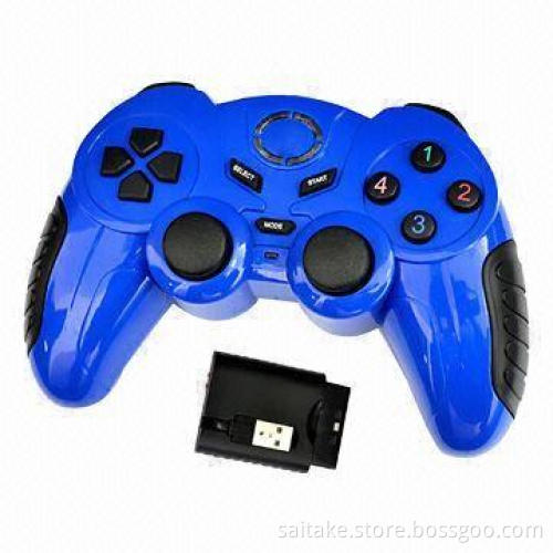 2.4GHz Wireless 3-in-1 Double Vibration Joypad/Gamepad for Sony's PlayStation 3/2 and PC